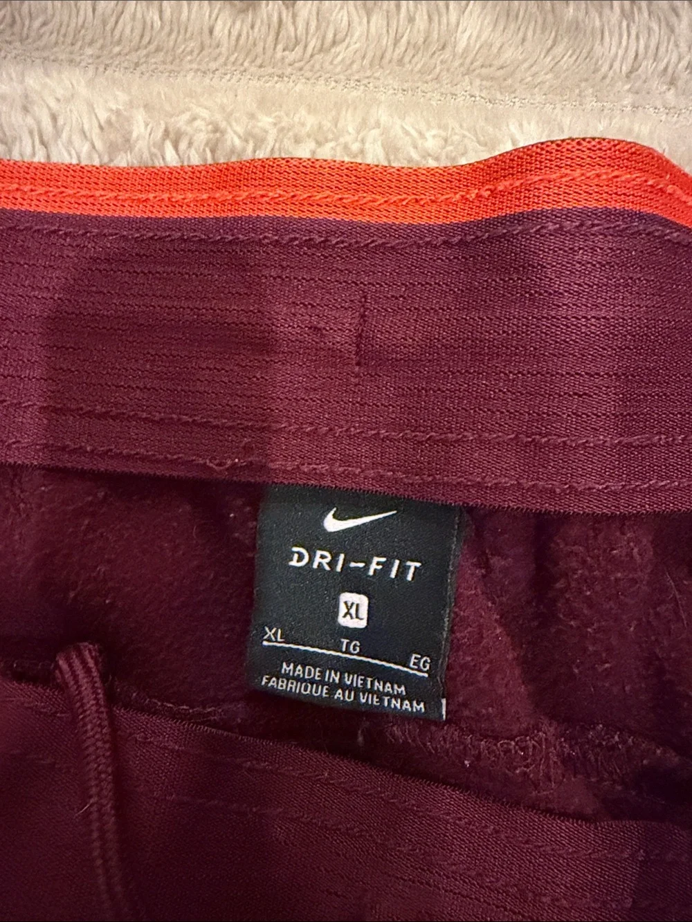 Nike Men's Virginia Tech  Maroon  Sweatpants